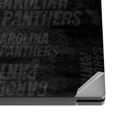 NFL Carolina Panthers Black & White Dell XPS Skin